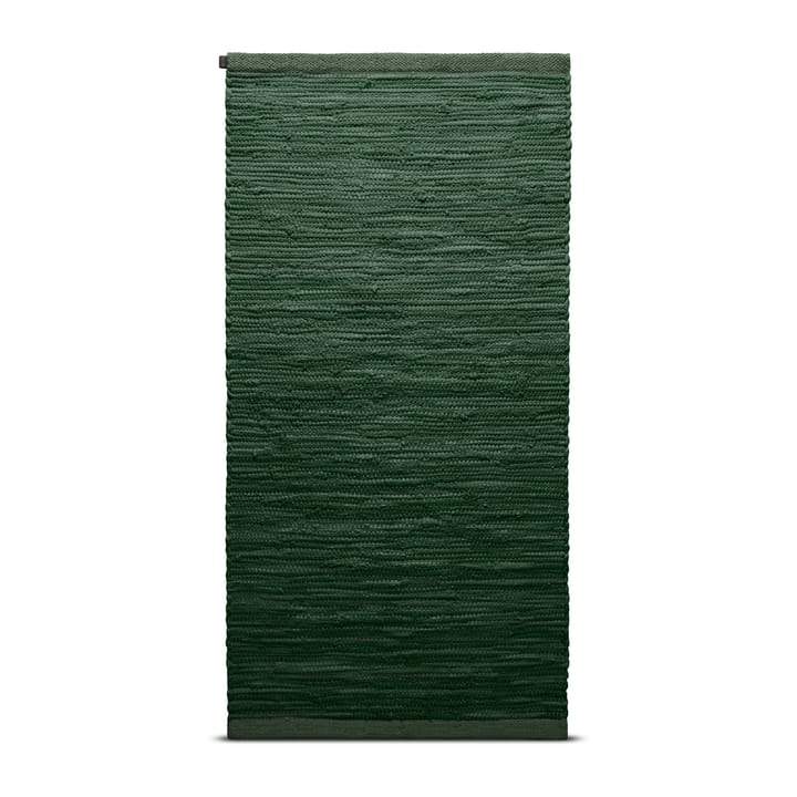 Cotton vloerkleed 60 x 90 cm. - Moss - Rug Solid