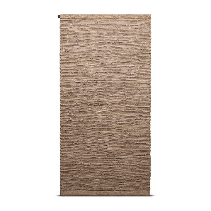 Cotton vloerkleed 60 x 90 cm. - Nougat - Rug Solid
