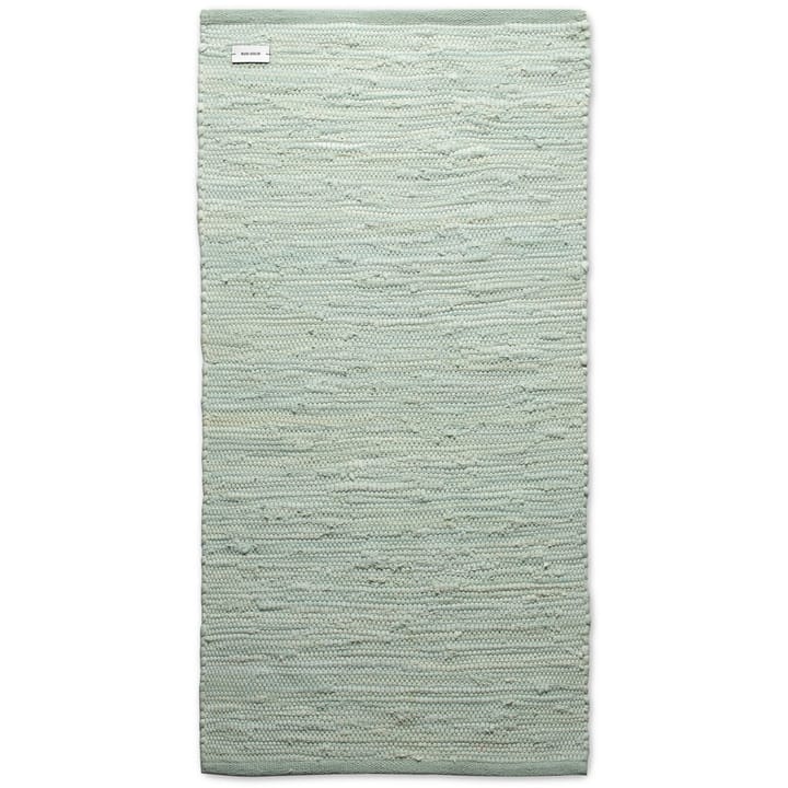 Cotton vloerkleed 65 x 135 cm. - Mint - Rug Solid