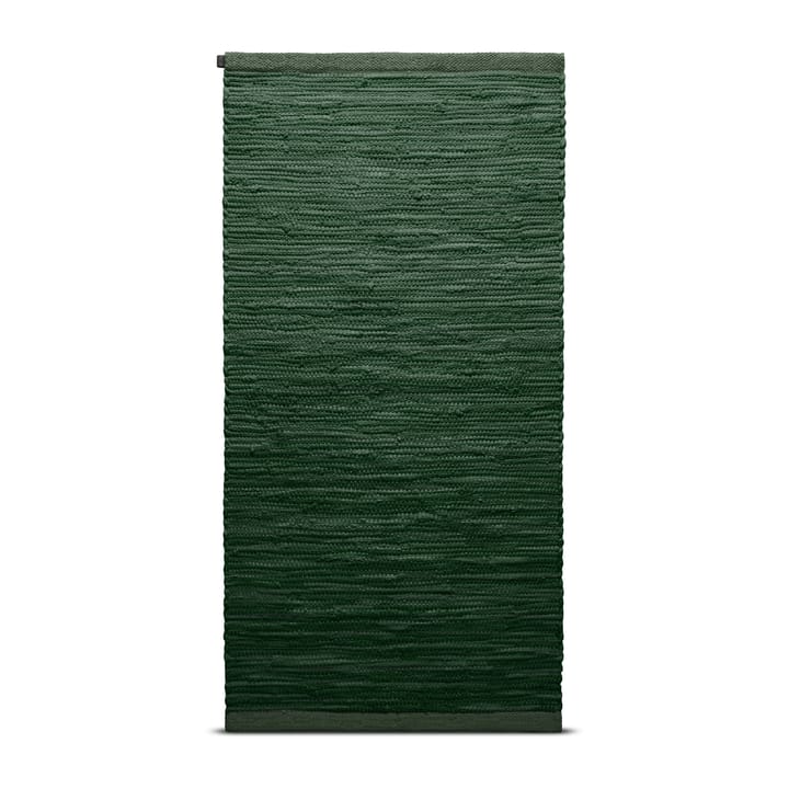 Cotton vloerkleed 65 x 135 cm. - Moss - Rug Solid
