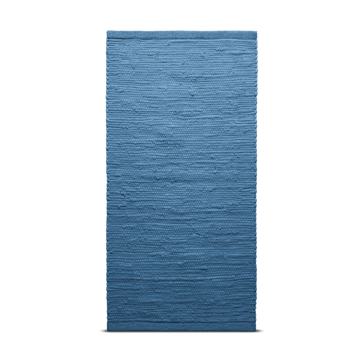 Cotton vloerkleed 65 x 135 cm. - Stille Oceaan - Rug Solid