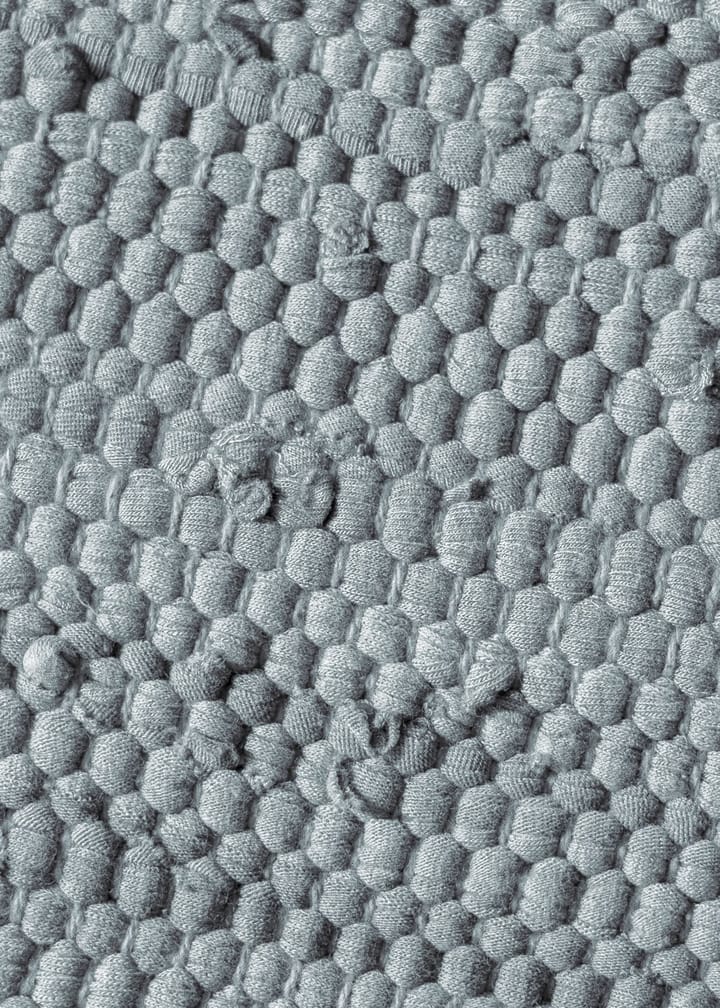 Cotton vloerkleed 75 x 200 cm., light grey (lichtgrijs) Rug Solid