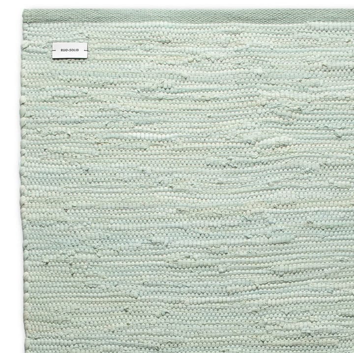 Cotton vloerkleed 75 x 200 cm. - Mint - Rug Solid