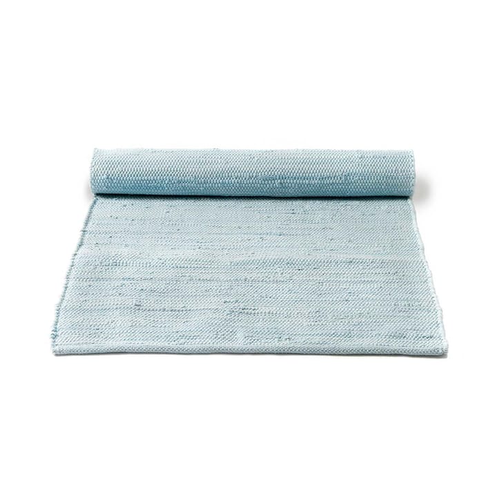 Cotton vloerkleed 75 x 300 cm. - daydream blue (blauw) - Rug Solid