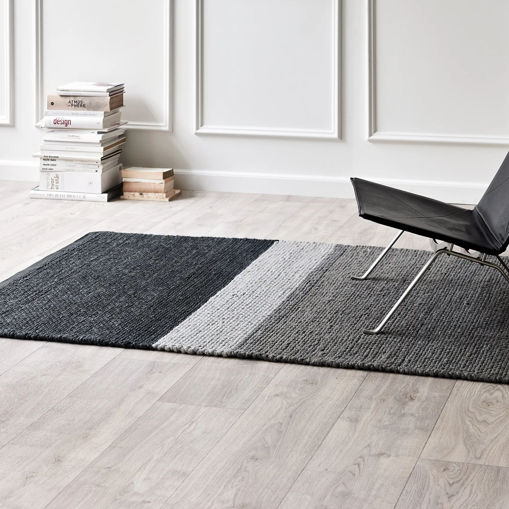 Landscape vloerkleed 140x200 cm, Gravel Rug Solid