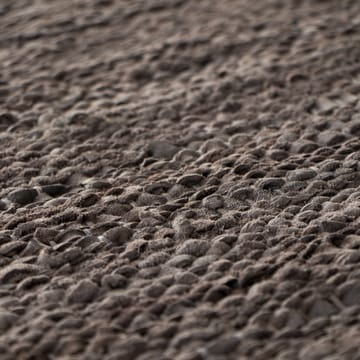 Leather vloerkleed 60 x 90 cm. - Wood (bruin) - Rug Solid