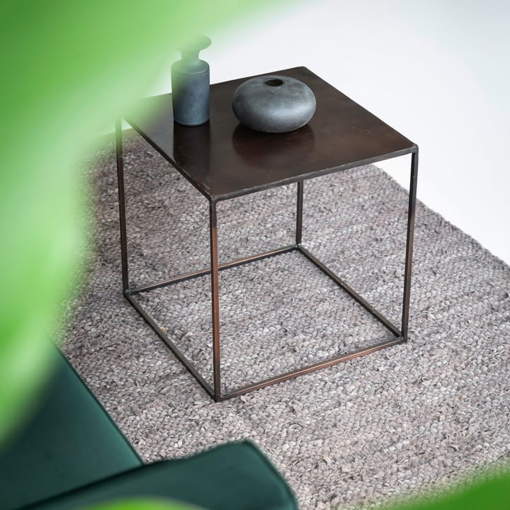 Leather vloerkleed 75 x 200 cm., Wood (bruin) Rug Solid
