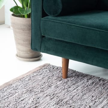 Leather vloerkleed 75 x 200 cm. - Wood (bruin) - Rug Solid