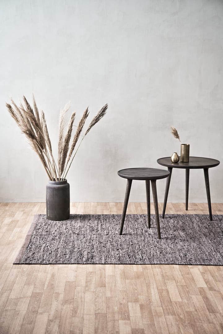 Leather vloerkleed 75 x 200 cm., Wood (bruin) Rug Solid
