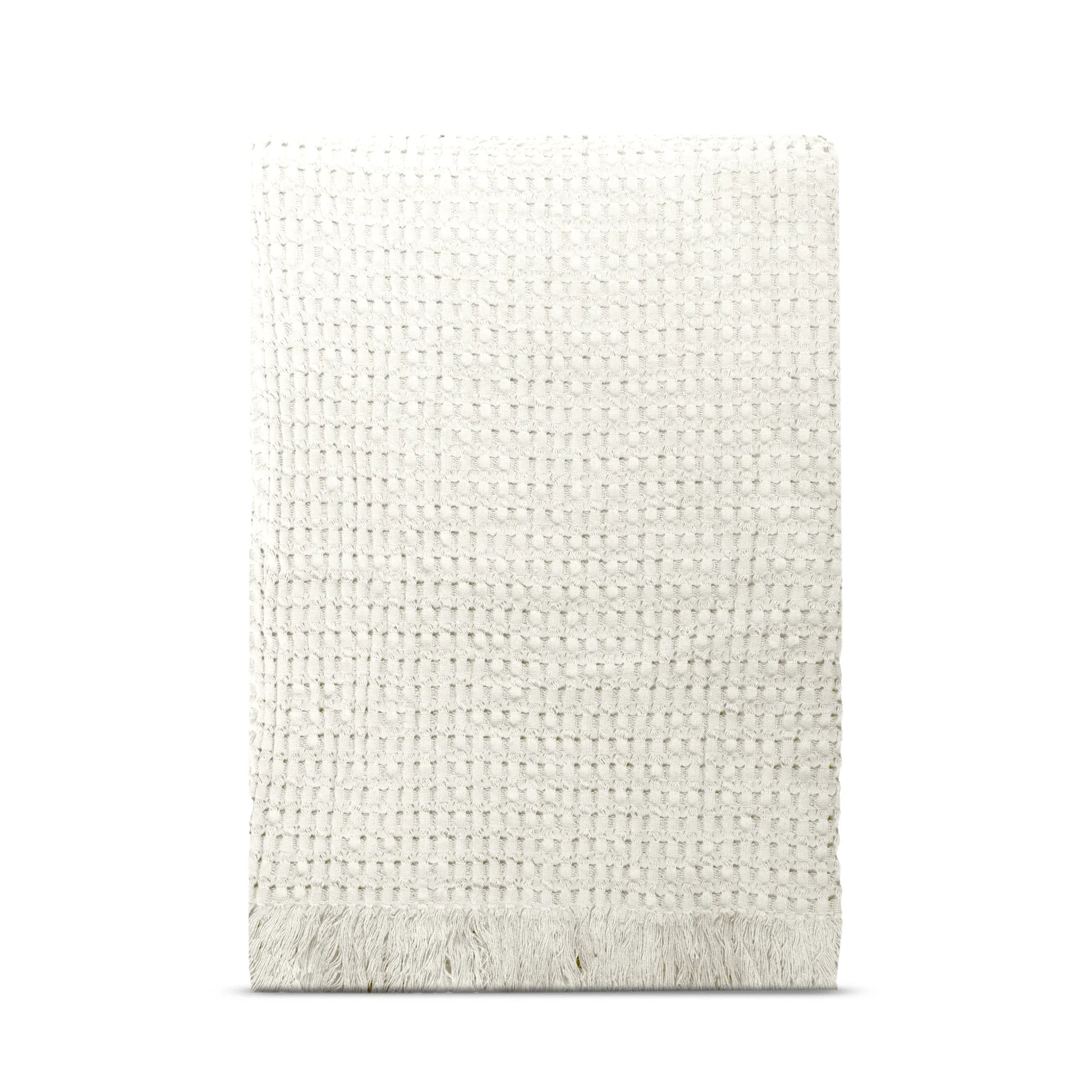 Stockholm katoenen deken 130x180 cm, Champagne beige Rug Solid