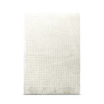Stockholm katoenen deken 130x180 cm - Champagne beige - Rug Solid