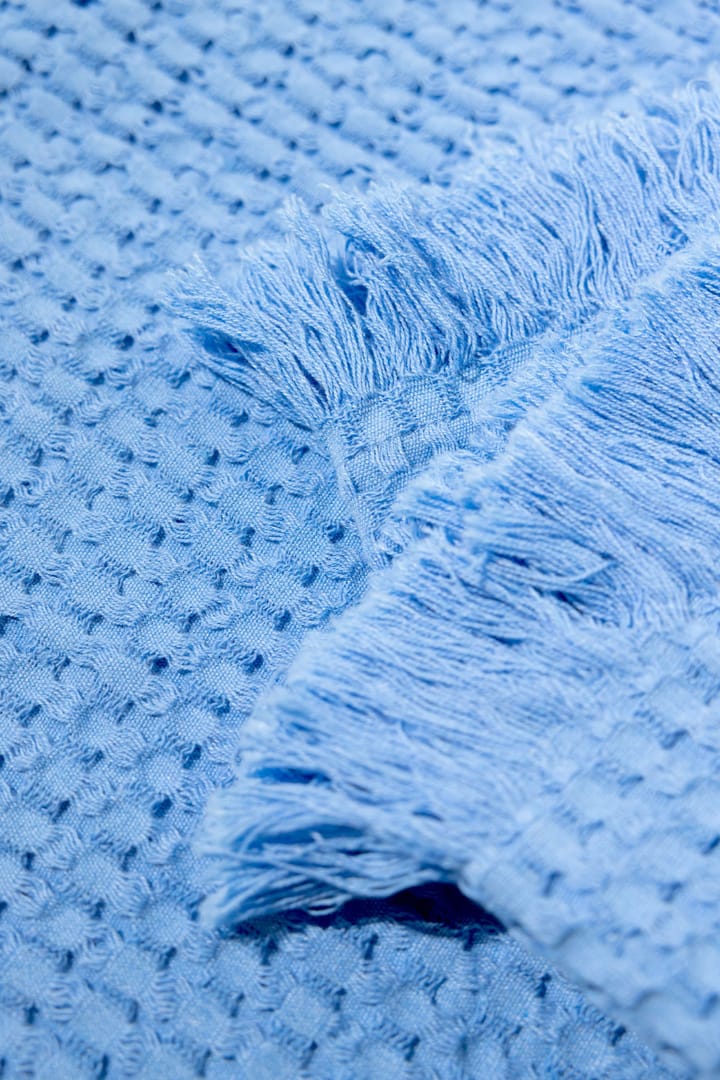Stockholm katoenen deken 130x180 cm, Millenium blue Rug Solid
