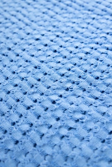 Stockholm katoenen deken 130x180 cm - Millenium blue - Rug Solid