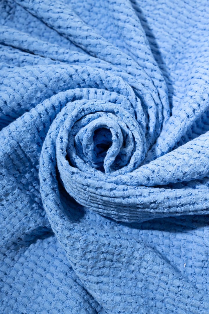 Stockholm katoenen deken 130x180 cm, Millenium blue Rug Solid