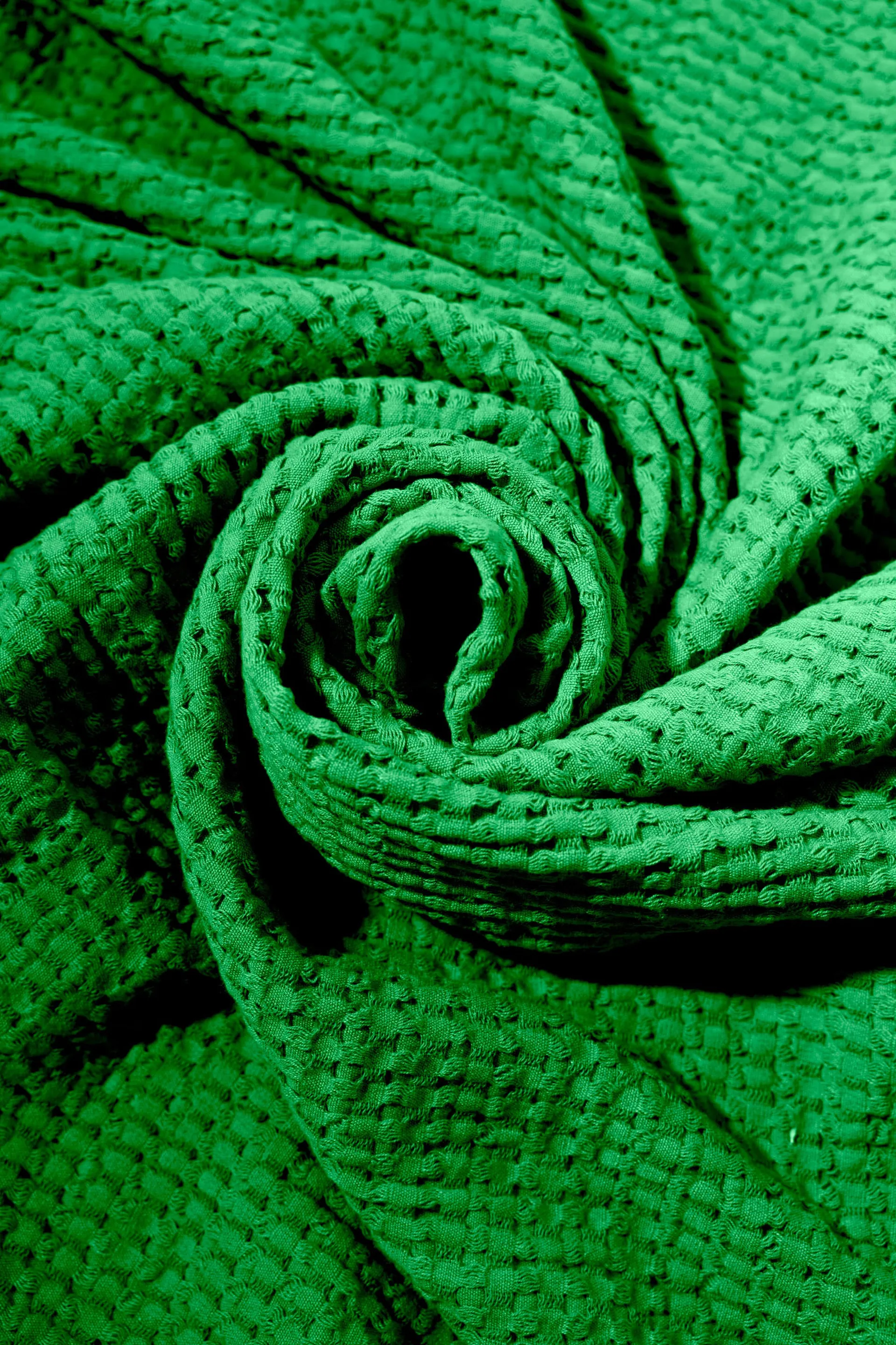 Stockholm katoenen deken 130x180 cm, Racing green Rug Solid