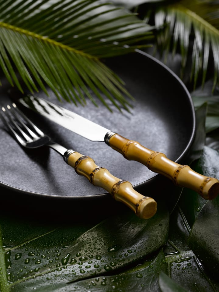 Panda dinervork, Roestvrij staal-bamboe SABRE Paris