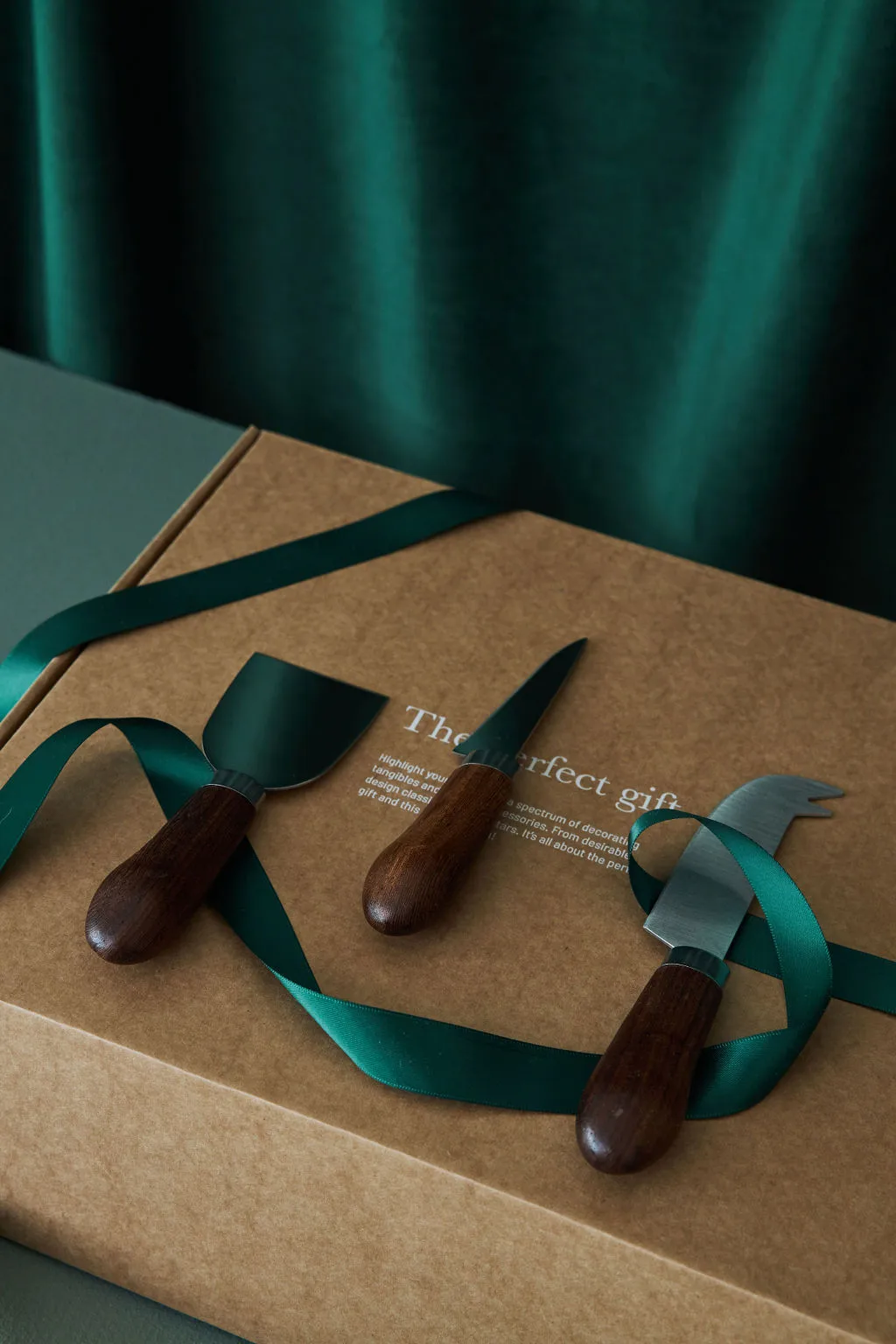 Astrid kaasmessenset 3-pack, Bruin-zilver Sagaform