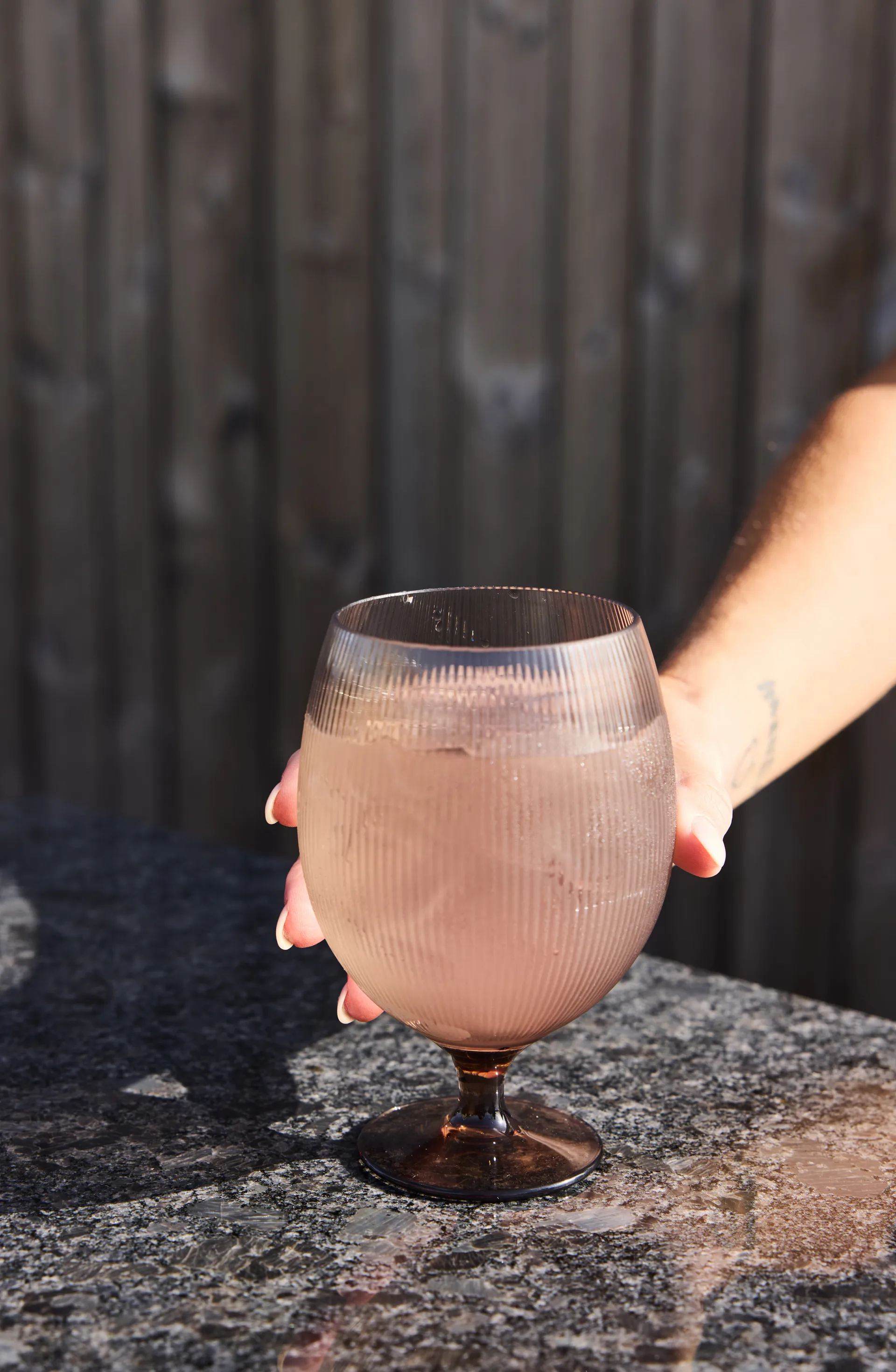 Billi bierglas 50 cl 4-pack, Bruin Sagaform