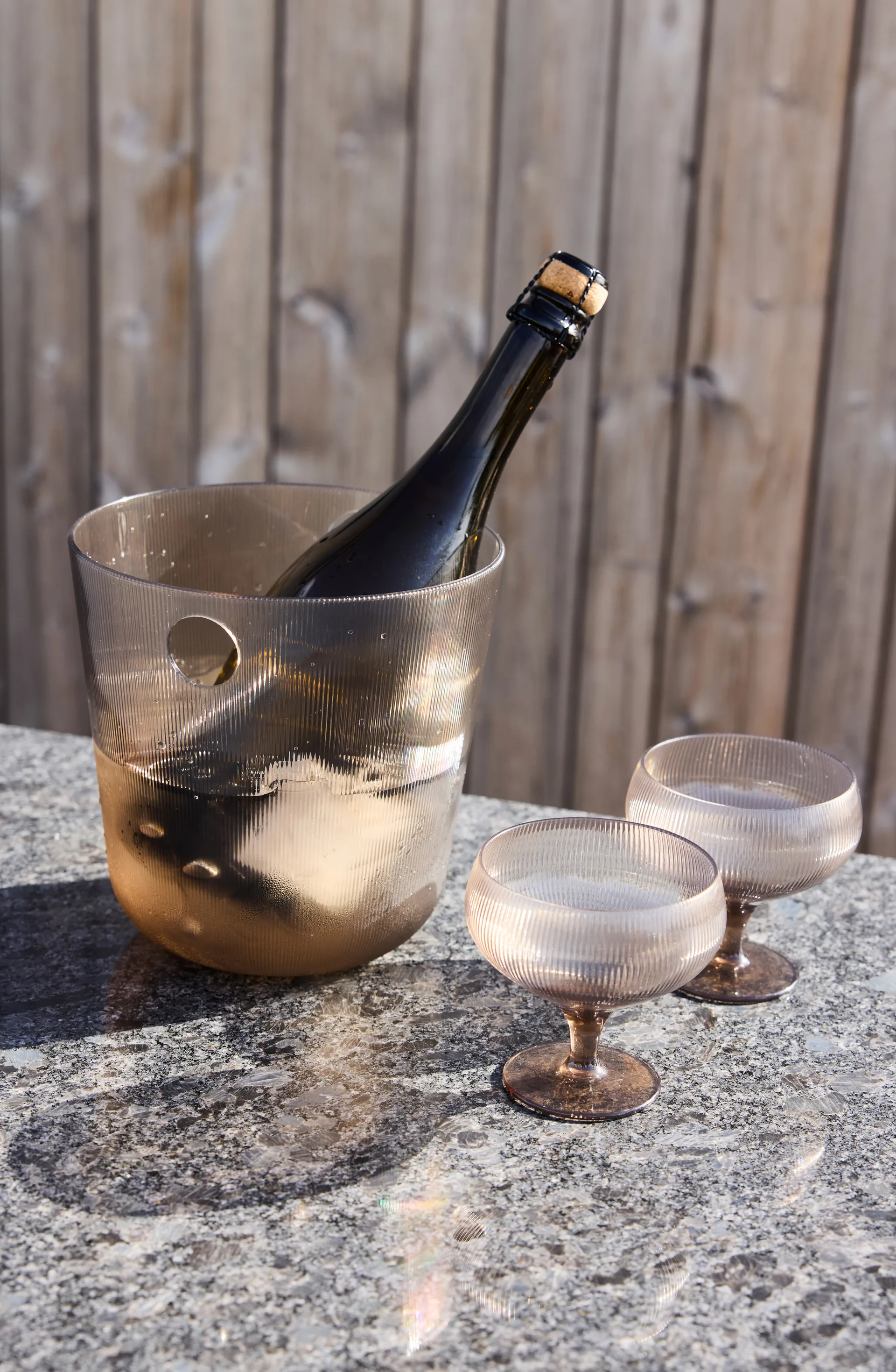 Billi wijnkoeler Ø18 cm, Bruin Sagaform