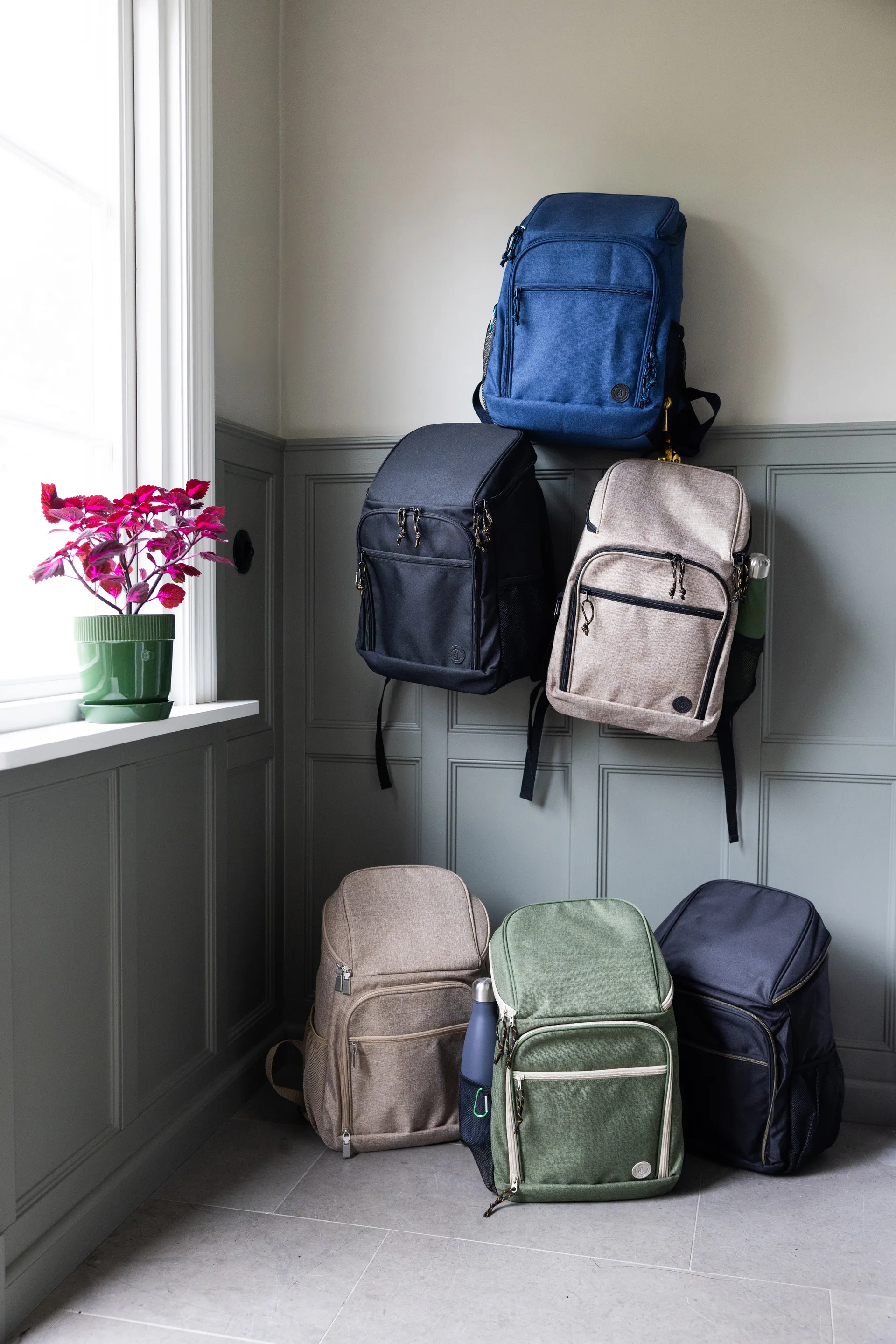 City koelrugzak 21 L, Beige Sagaform