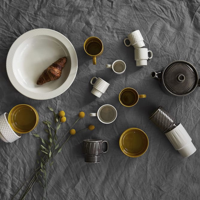 Coffe & More koffiebeker - wit - Sagaform