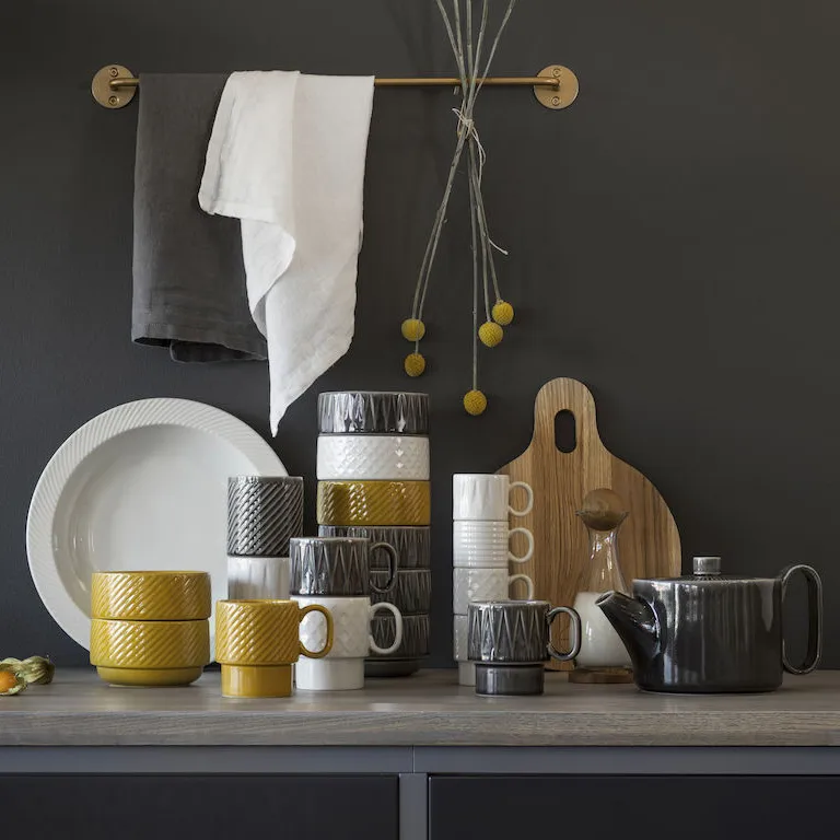 Coffe & More schaal, grijs Sagaform