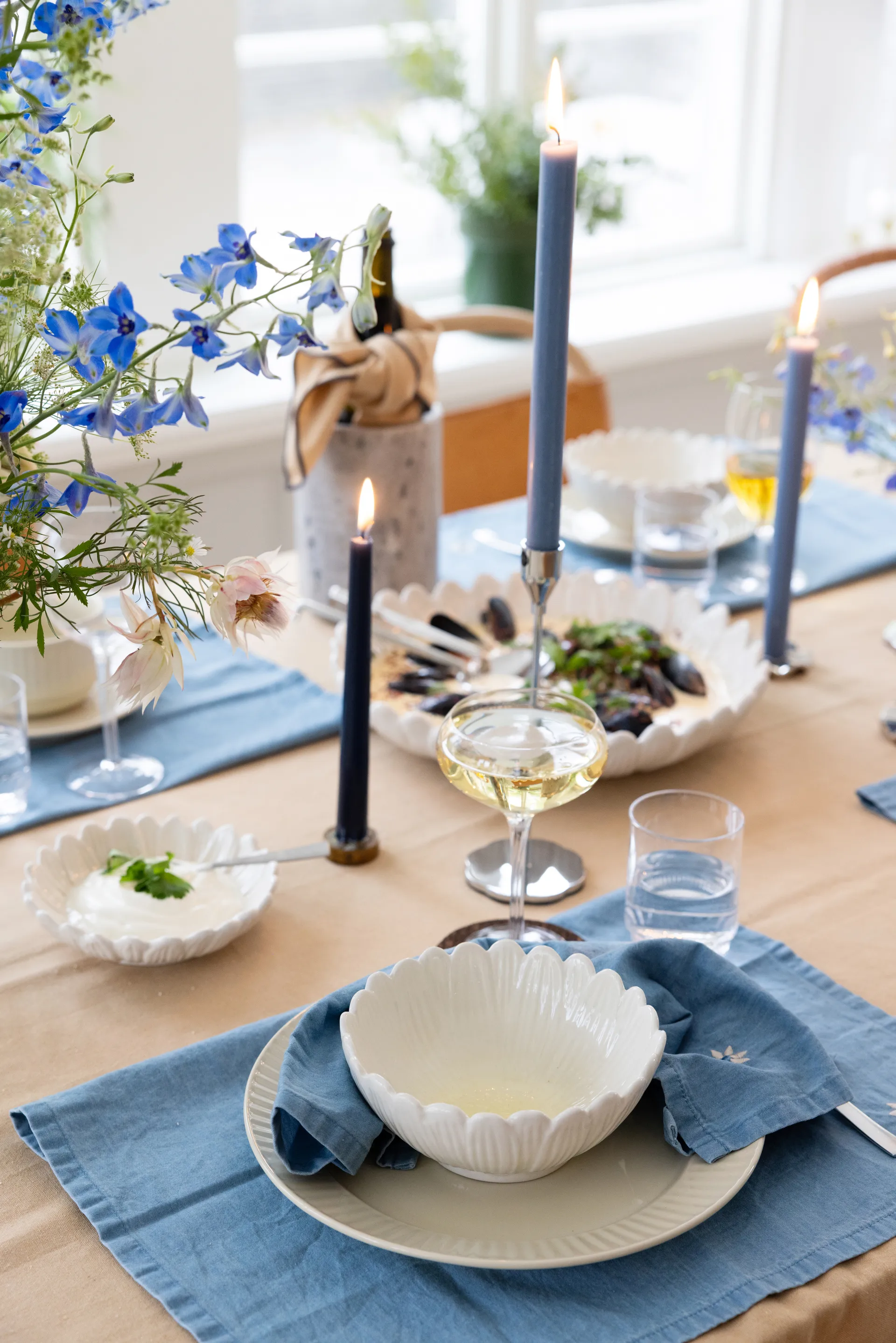 Coffee & More bord 27 cm, Beige Sagaform