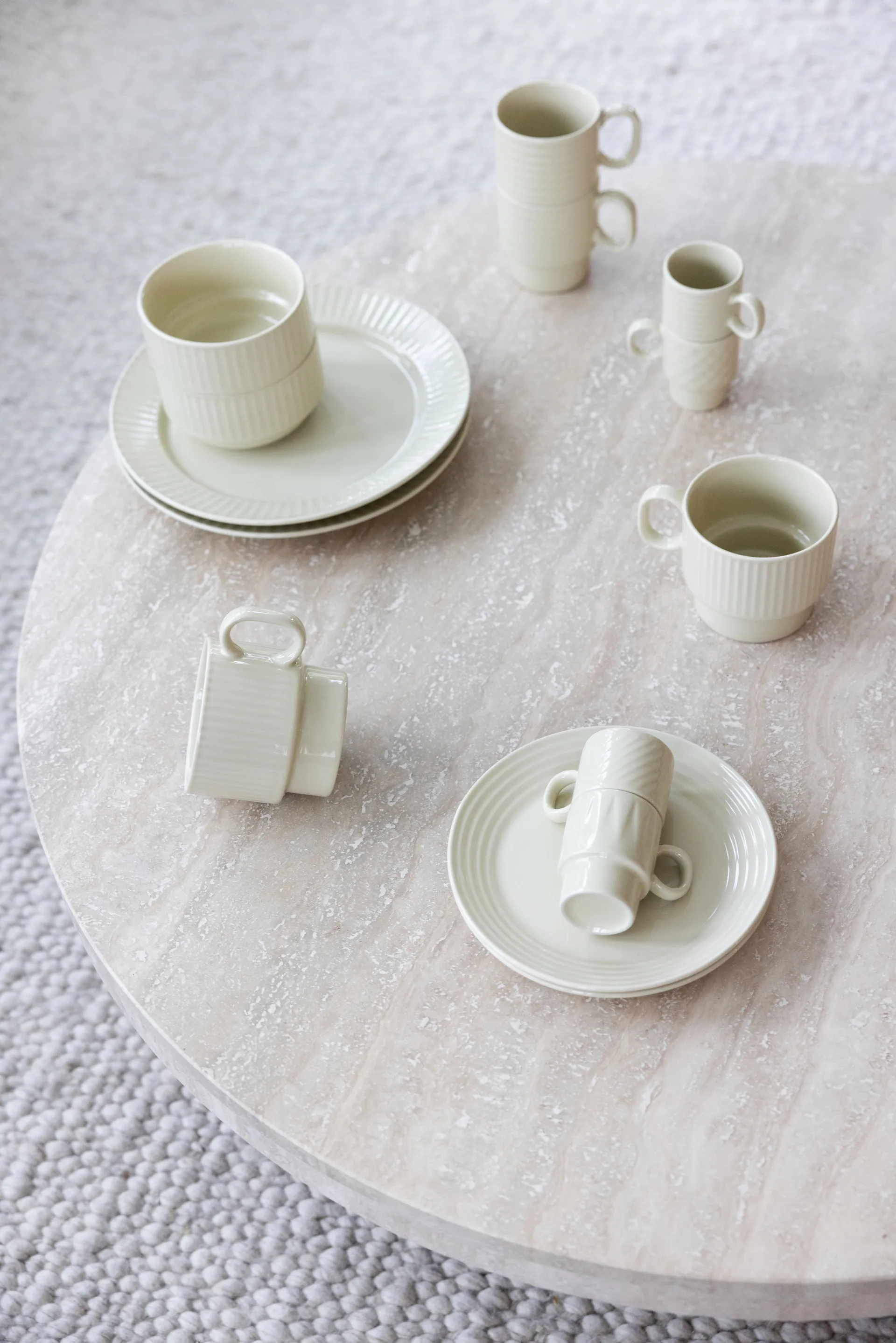 Coffee & More bordje, Beige Sagaform