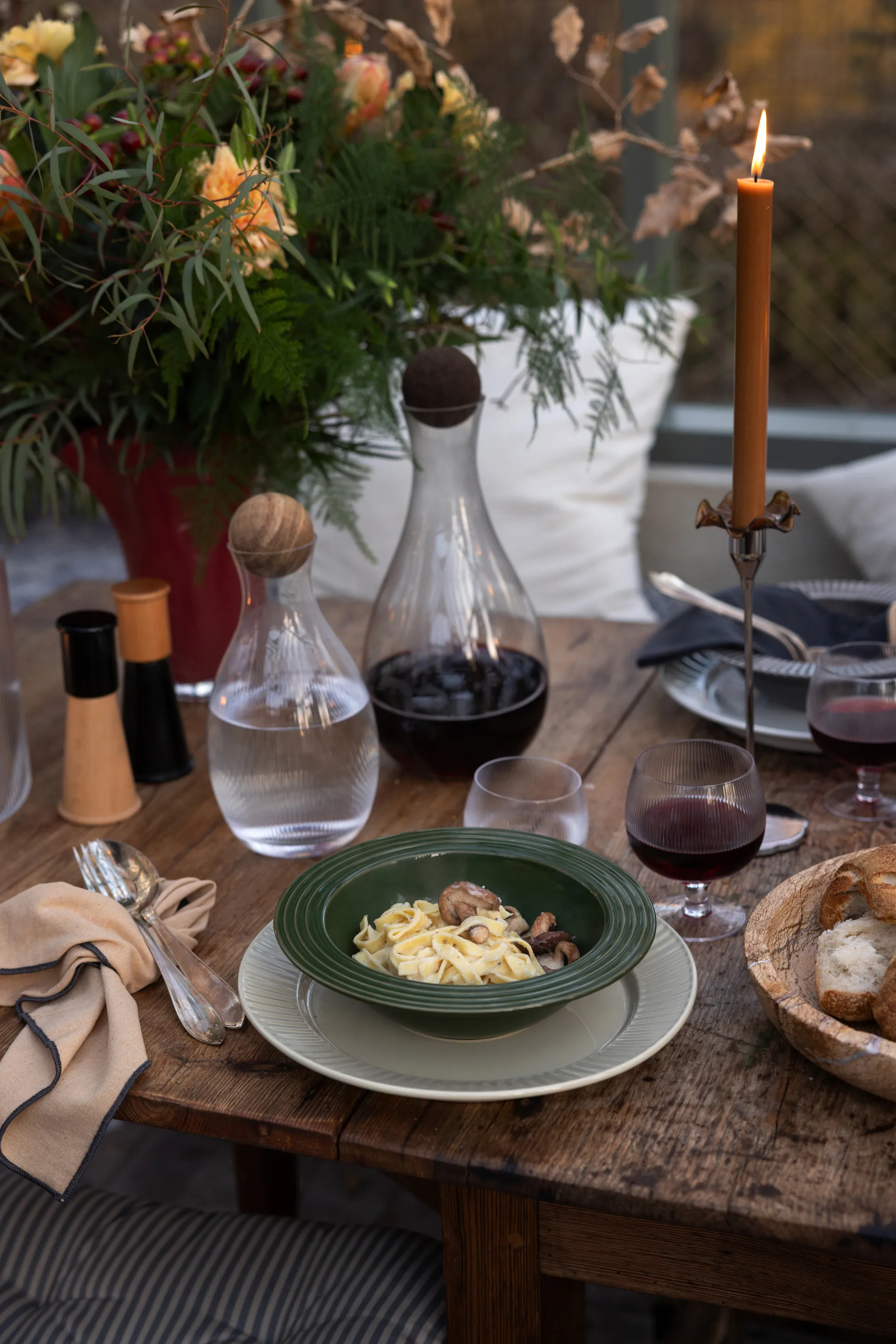 Coffee & More diep bord Ø22 cm, Groen Sagaform