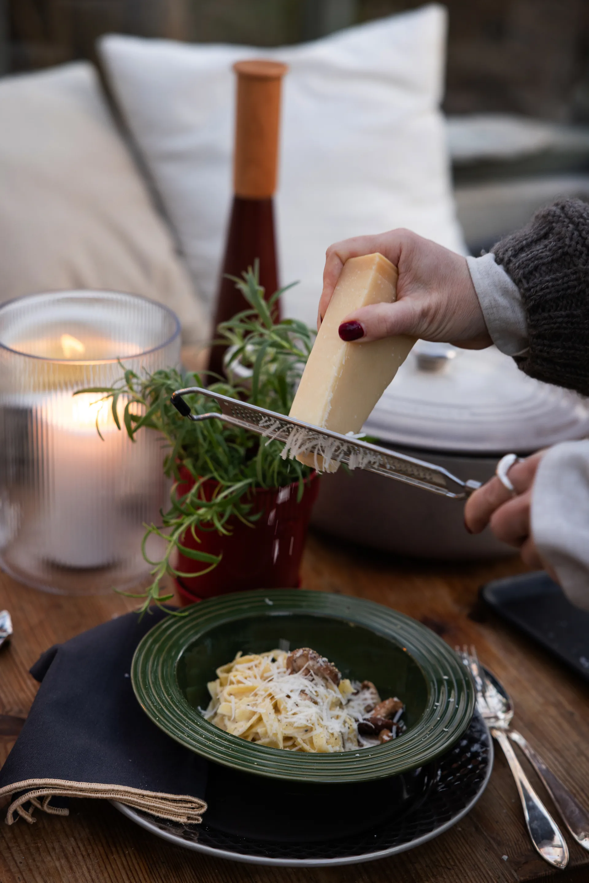 Coffee & More diep bord Ø22 cm, Groen Sagaform