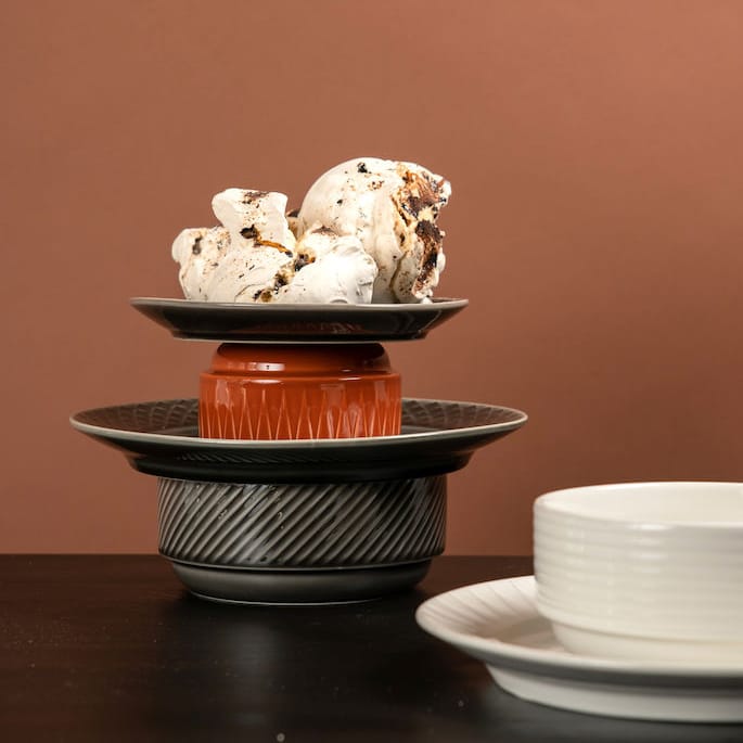 Coffee & More diepe kom 17 cm, Wit Sagaform