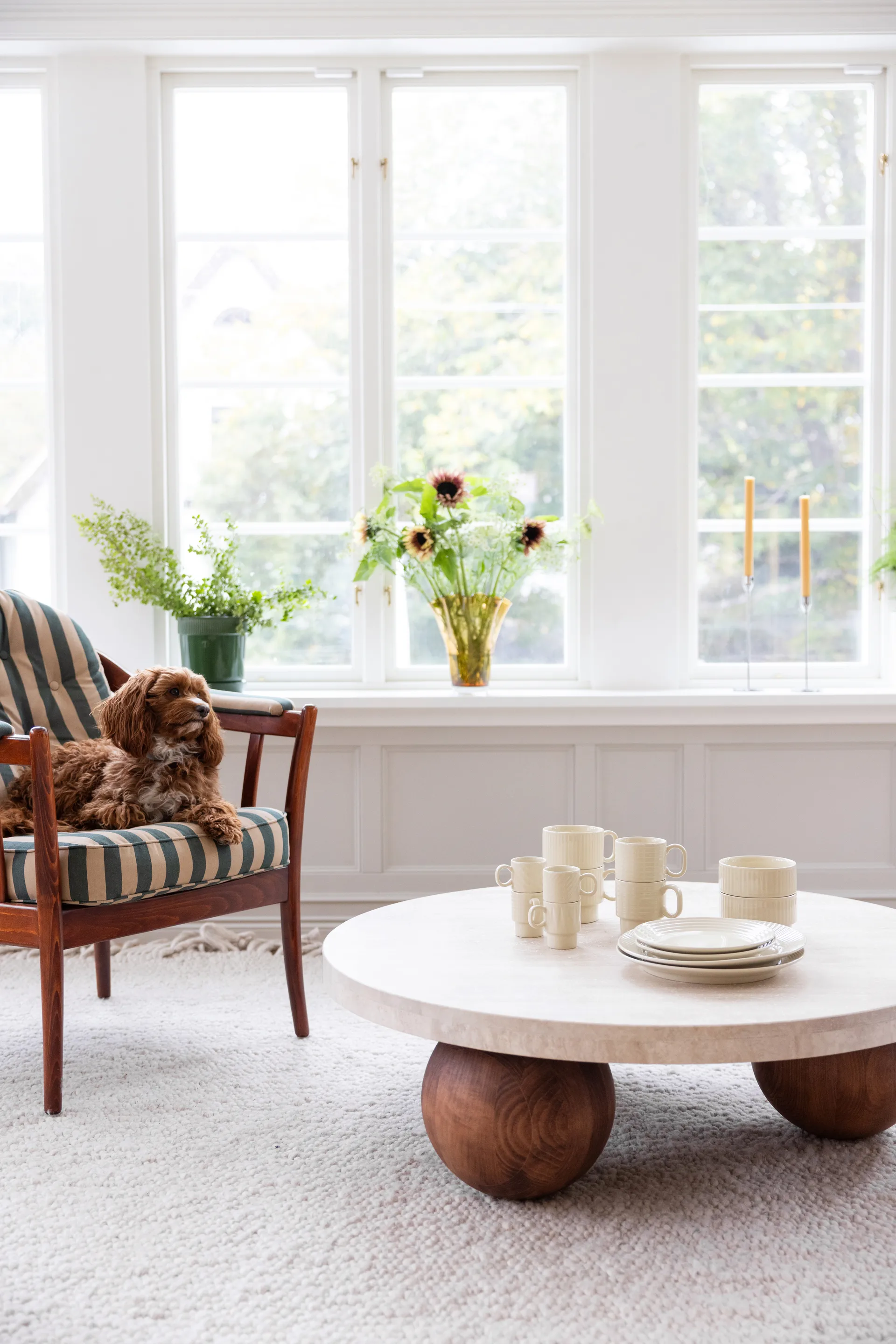 Coffee & More espressokop 4-pack, Beige Sagaform