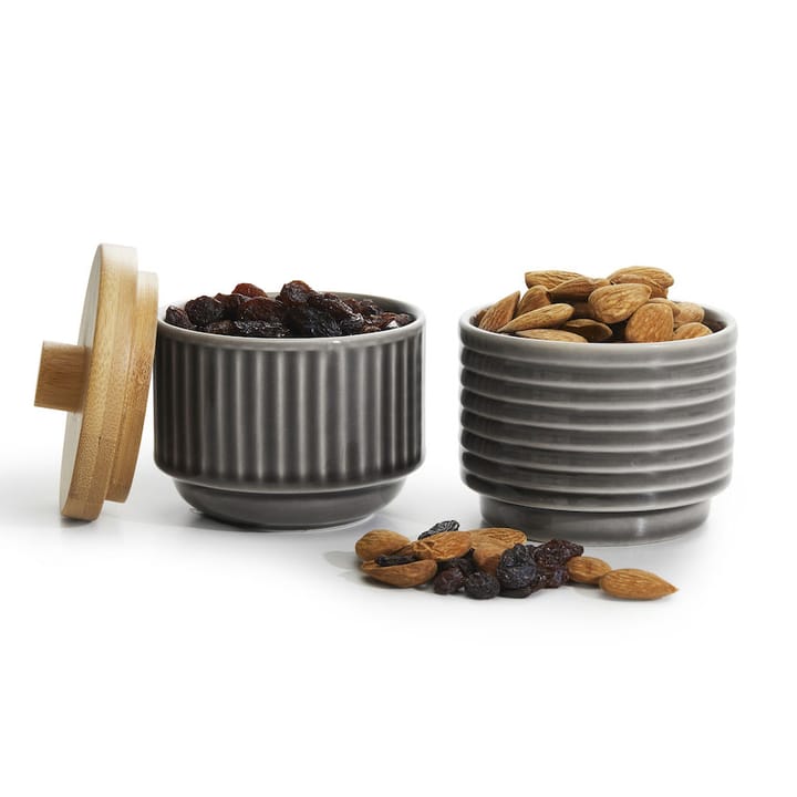 Coffee & More kleine kom 2-pack, Grijs Sagaform