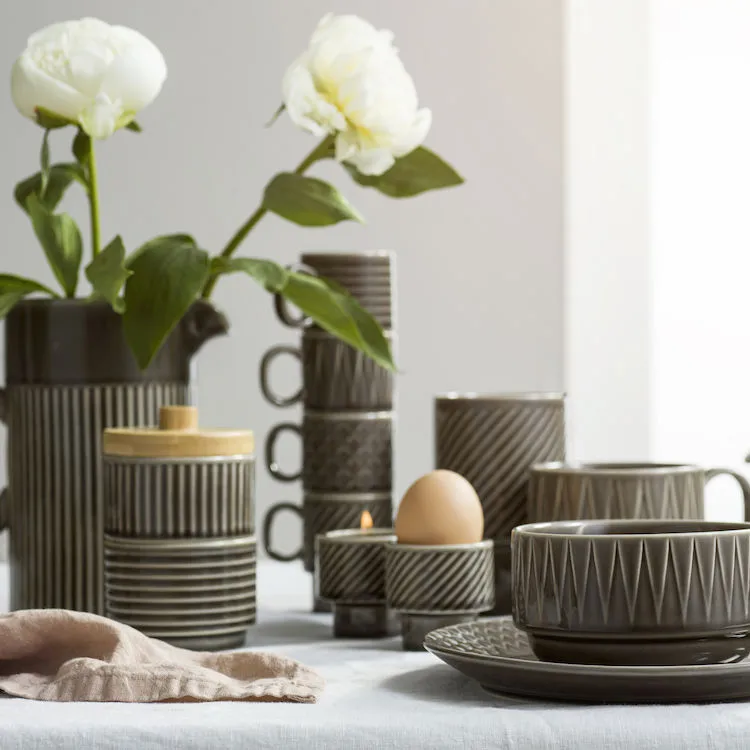 Coffee & More kleine kom 2-pack, Grijs Sagaform