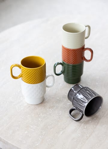 Coffee & More koffiemok 2-pack - Beige - Sagaform