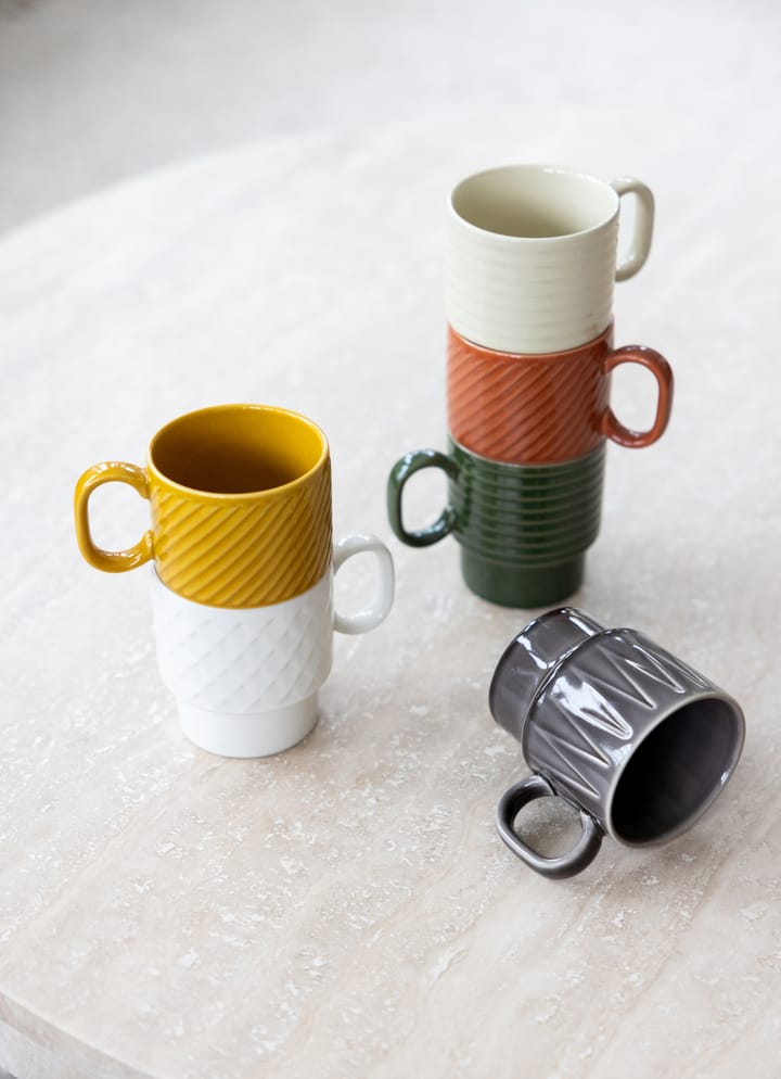 Coffee & More koffiemok 2-pack, Beige Sagaform