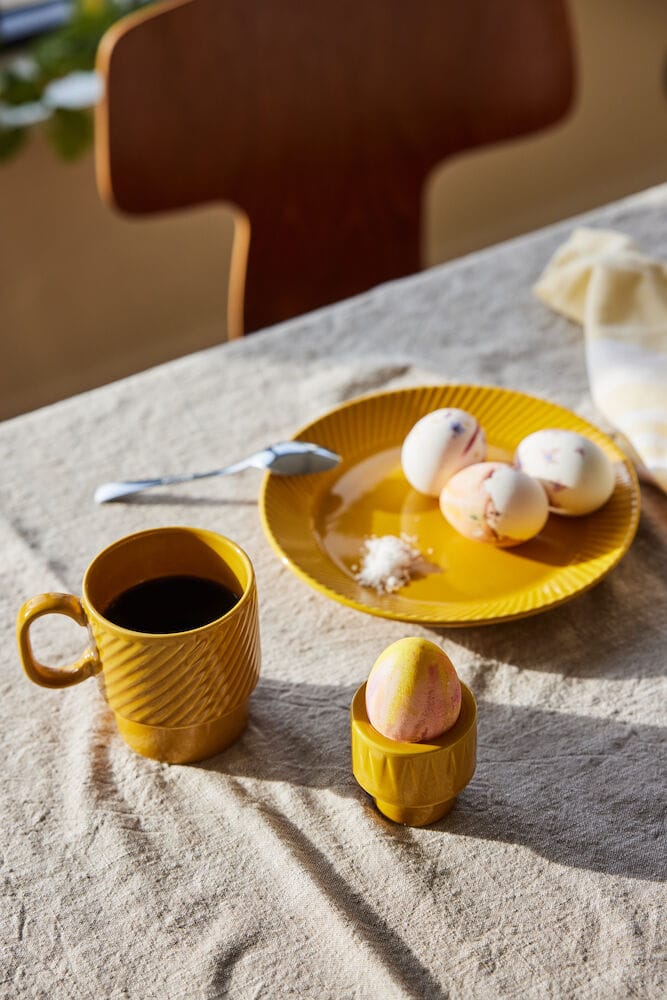 Coffee & More koffiemok 2-pack, Geel Sagaform