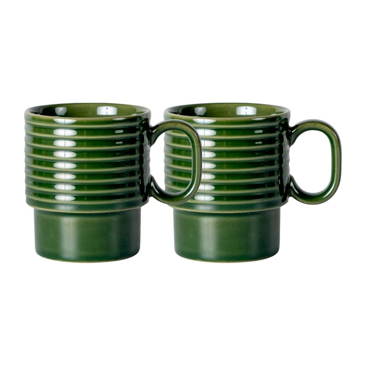 Coffee & More koffiemok 2-pack - Grijs - Sagaform