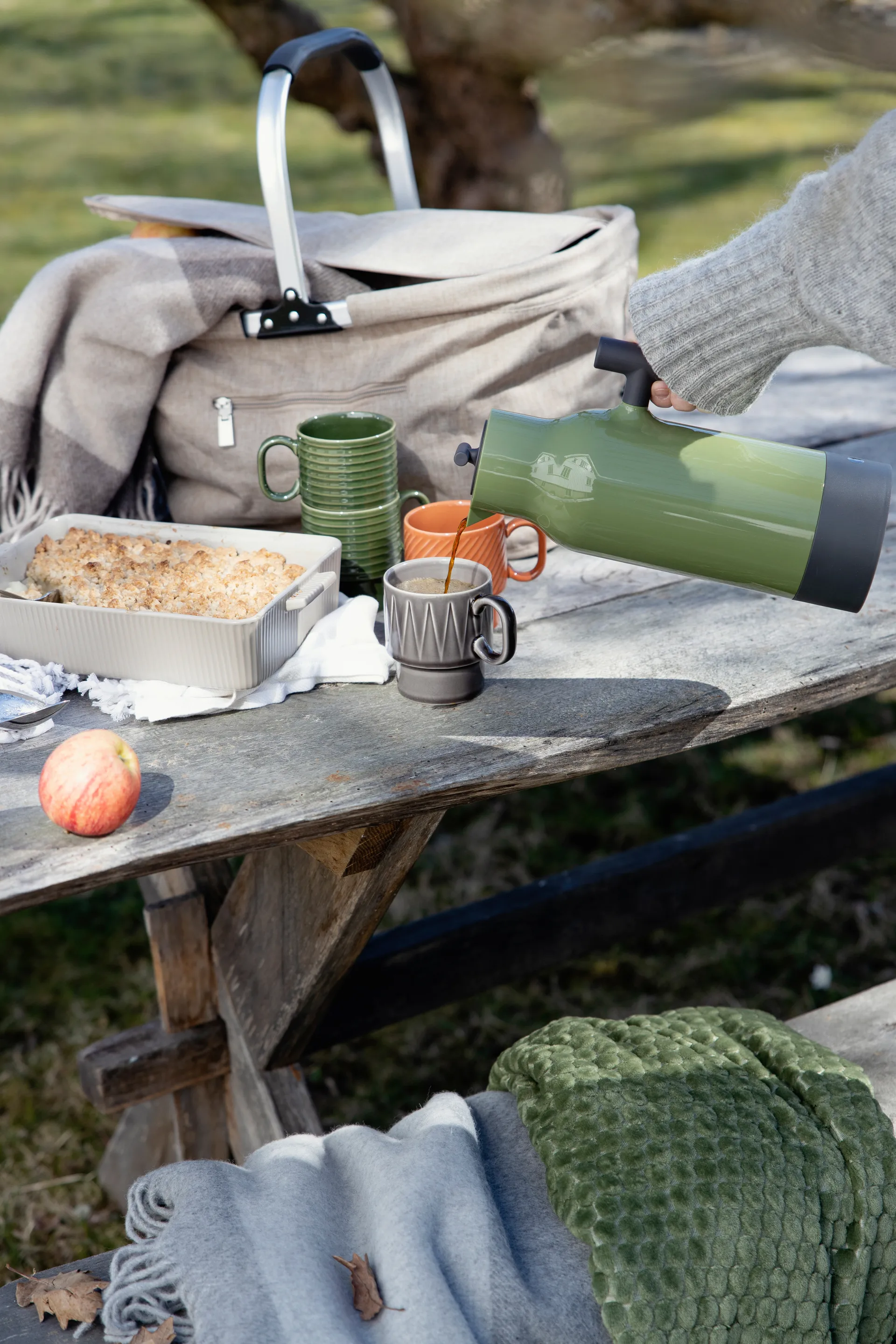 Coffee & More koffiemok 2-pack, Grijs Sagaform