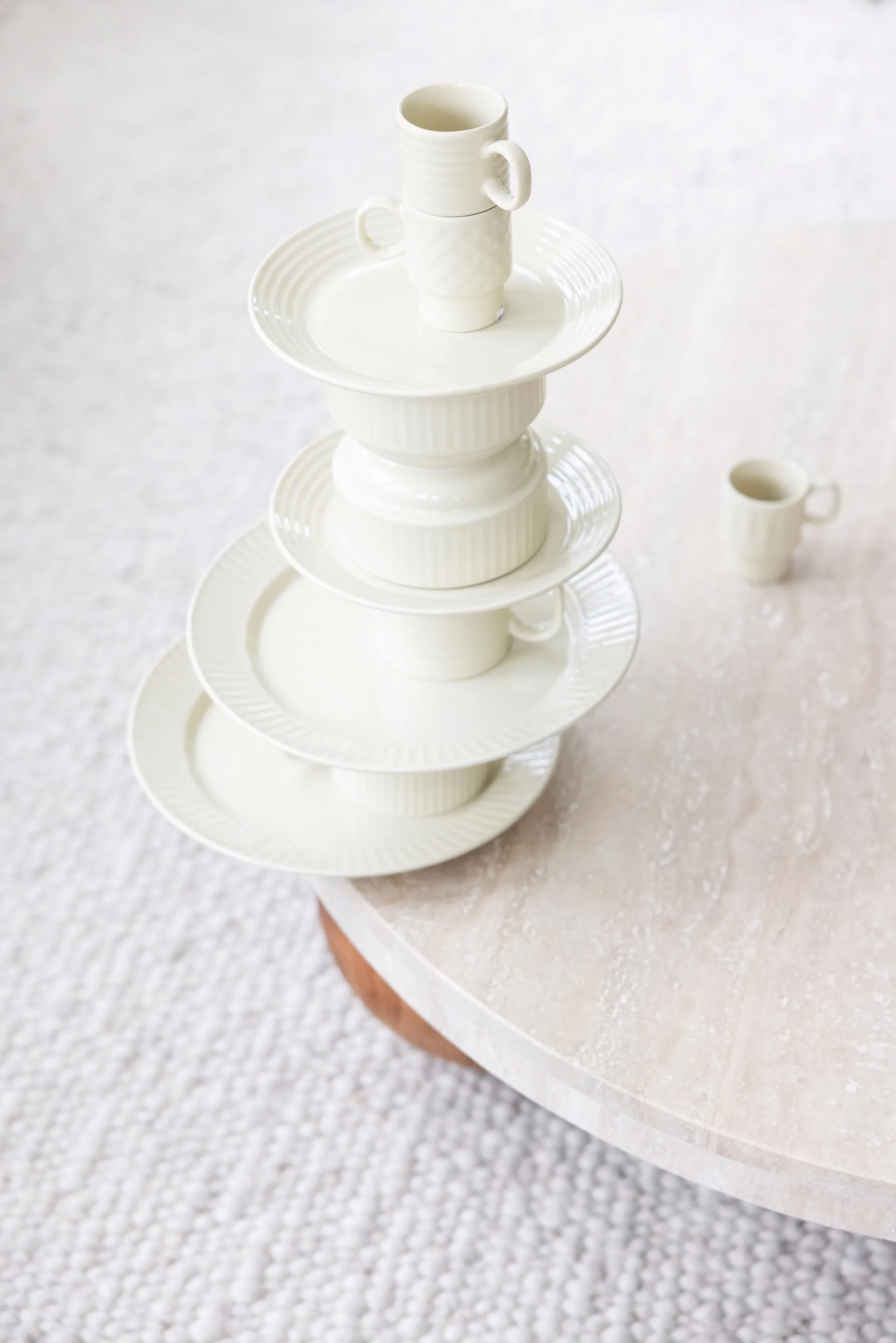 Coffee & More theemok 2-pack, Beige Sagaform