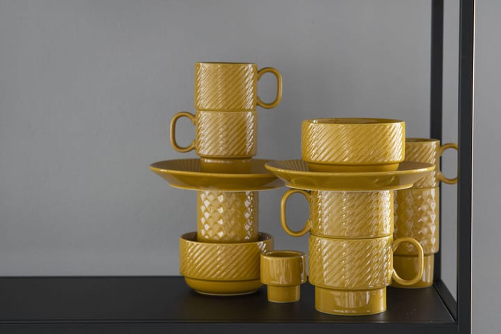 Coffee & More theemok 2-pack, Geel Sagaform