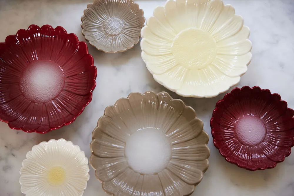 Dagny schaal Ø20 cm, Bordeauxrood Sagaform