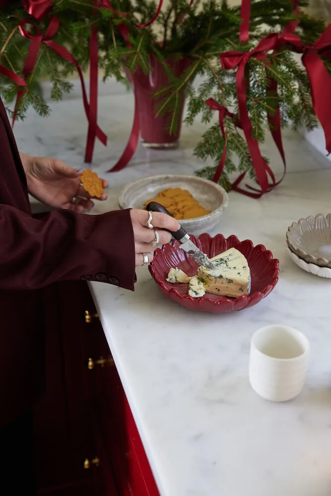 Dagny schaal Ø20 cm, Bordeauxrood Sagaform