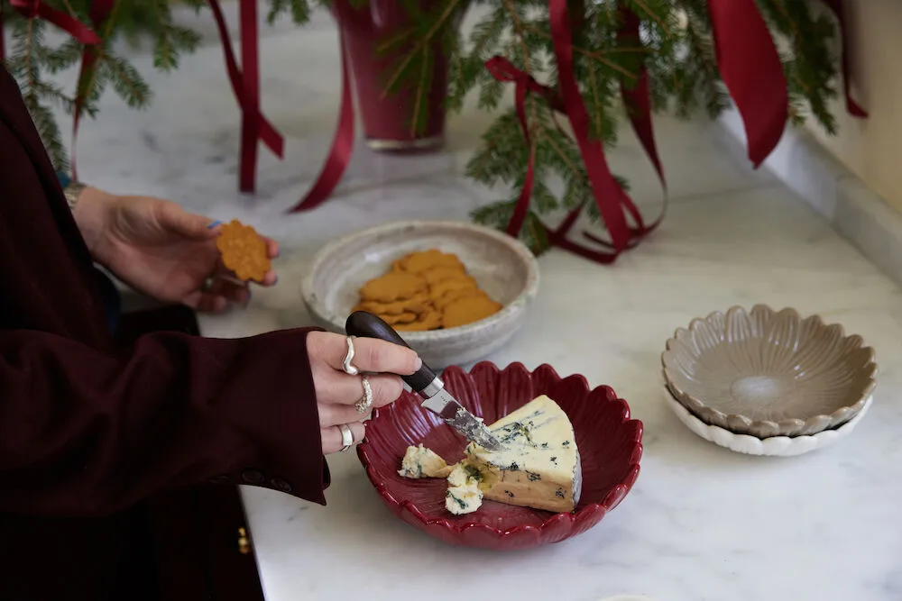 Dagny schaal Ø20 cm, Bordeauxrood Sagaform