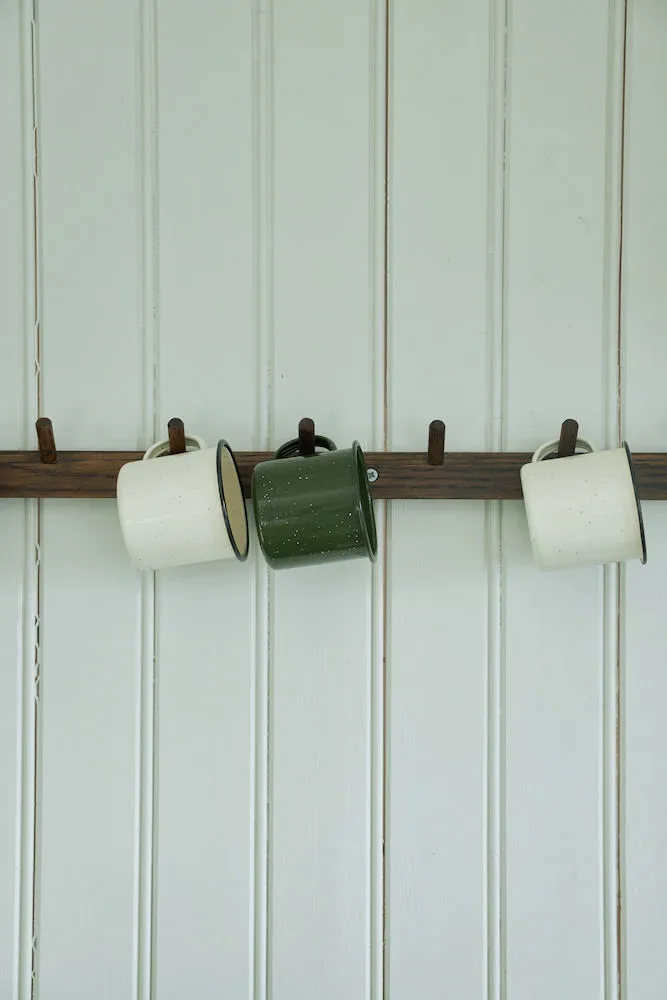 Doris emaille mok 35 cl, Groen Sagaform