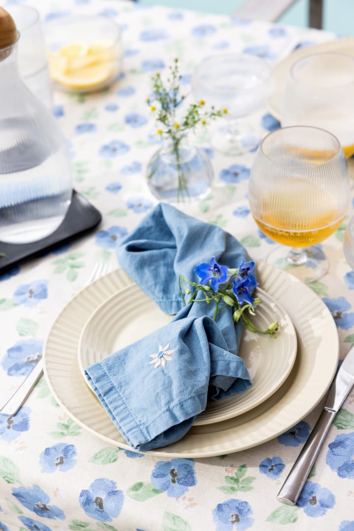 Eden gewaxte doek 150x250 cm, Blauw Sagaform