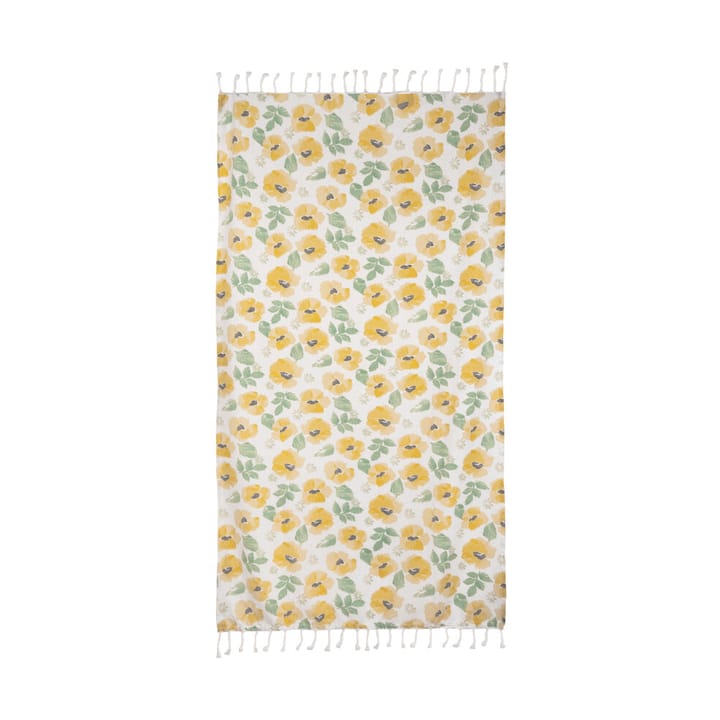 Eden hamam handdoek 90x170 cm - Gemengd geel - Sagaform
