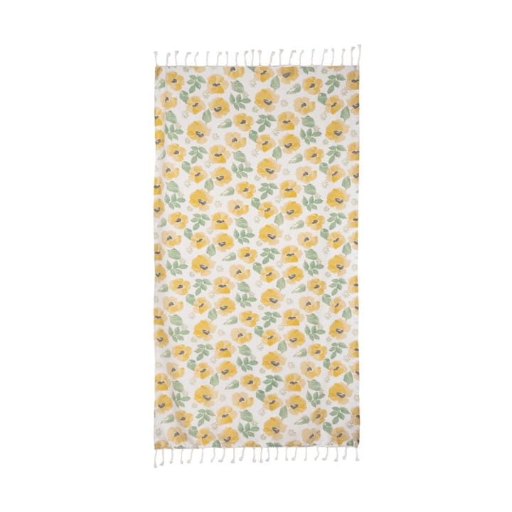 Eden hamam handdoek 90x170 cm - Gemengd geel - Sagaform
