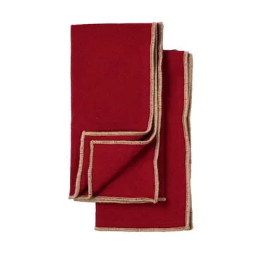 Edith servet 45x45 cm 2-pack - Bordeauxrood - Sagaform