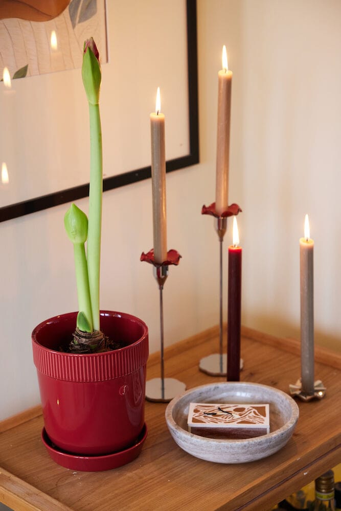 Elise pot S Ø14 cm, Bordeauxrood Sagaform